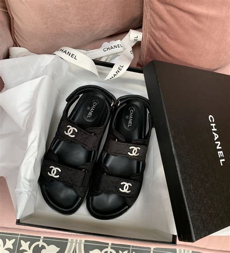 sandals in chanel.